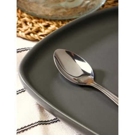 Teaspoon "Novice-1", h = 14.5 cm, thickness 1 mm, silver color-1