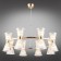Suspended chandelier Elinor E14 640W