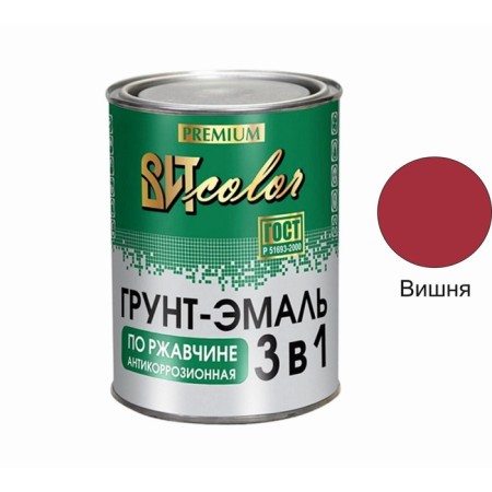 Soil-enamel Witcolor 3 in 1 rust of cherry 1.8 kg-1