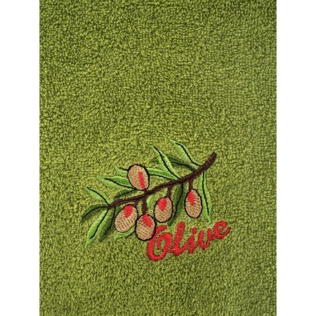 A set of terry napkins Diva Afrodita Ceylin "Oliva", size 30x50 cm, 2 pcs-6
