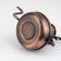 A teapot of stainless steel “Sultan”, 420 ml, 304 steel, bronze color