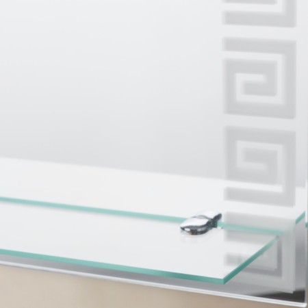 Hermes mirror, wall, with a shelf, 53 × 63 cm-3