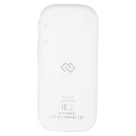 Player Hi-Fi Flash Digma T5 16GB white/1.54 "/fm/microSDHC-7