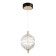 Lamp Bayerlux "Aina" 8W LED gold 13.5x13.5x19cm