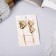 Invisibility for hair "Liberty" (set 2 pcs) hearts, 6 cm, gold