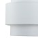 Bra Indigo, 13018/1w White. 1x60W, e27, 200x270x236 mm, white color