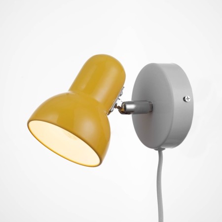 Sconces with the Sevantos wire E27 40W yellow 9x9x14 cm-5