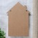 Hooks decorative wood "bicycle with lavender at the house" 34x24x4.2 cm mix