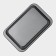 The baking sheet of the rectangle. Jacqueline ", 36 × 23 × 4 cm, anti -stick coating, black color