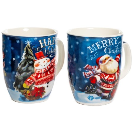 Mug Elrington Happy Holidys, 350 ml, MIX color-1
