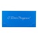 Money envelope "Happy Birthday!" SOFT-Tach, Blue Background, 8.3 x 16.2 cm