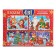 Puzzles set 4 in 1 "Give New Year's gifts"