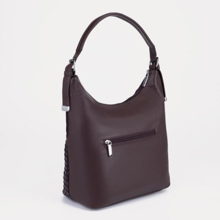 Love bag with lightning, brown color-1