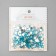 Decor for creativity plastic "Rhinestones Round. Blue" (set of 200 pcs) 0.5x0.5 cm