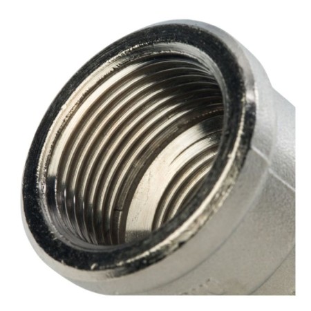 The coupling Stout SFT-0006-003412, 3/4 "x 1/2", internal thread, transition, nickel. brass-4