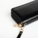 Women's wallet on lightning, black color