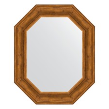 Mirror in the baguette frame, trained bronze 99 mm, 64x79 cm