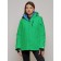 Ski jacket women's winter, size 42, green color
