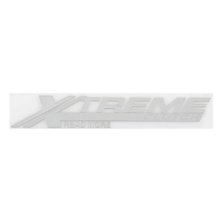 Skyway Metalloplastic Skyway "X-Tremeclautch", sticker, gray, 150*25 mm