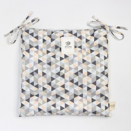 Sidushka Etel "Triangles" 42x42 cm, 80% HL, 20% PE, satin 110 g/m2-3