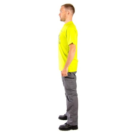 T-shirt Payer Travel Mob, Cotton, Lime, Rr. M-4