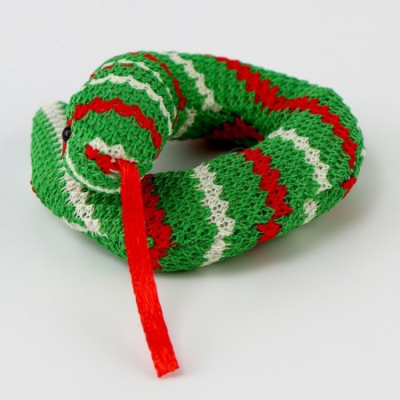 Soft magnet "Snake", 7 cm, mix color-4