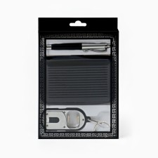 Gift set 3v1 (pen, business card, flashlight with opening)