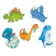 Maxi Puzzles "Toddri-Dinosaurs", 5 puzzles, 10 parts