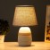 Randy table lamp E14 40W white-gray 20x20x32 cm Risalux