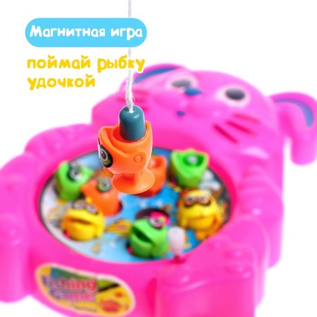 Clockwork fishing "Animals", mix-4