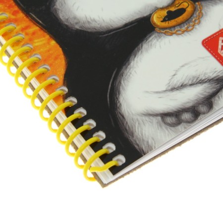 Sketches for pencil sketches A6+, 64 sheets on the crest "Batcot", cover coated cardboard, hard substrate, glossy lamination, block 60 g/m2-2
