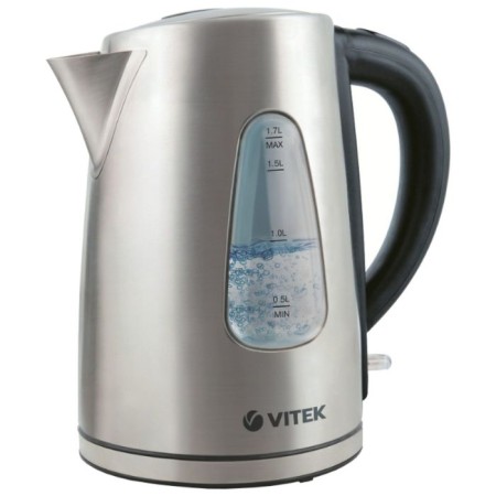 Electric kettle Vitek VT-7007ST, Metal, 1.7 l, 2200 watts, silver
