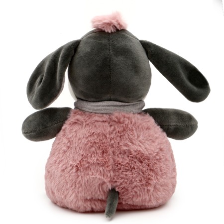 Soft toy "Donkey", 23 cm, pink color-2