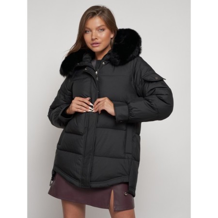 Winter jacket, size 44, black color-20