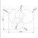 Ceiling lamp LEDX84+24W