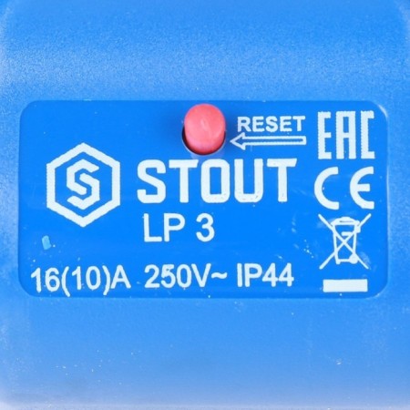 Sukhoi relay Stout SCS-0001-000003, Porcelain nut, 1/4 ", LP/3, 0-4 bar-5