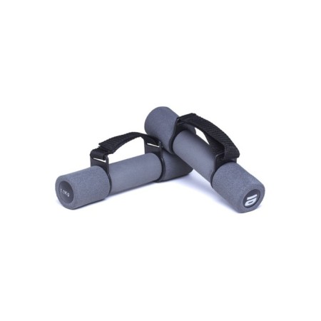 Neoprene dumbbells ATEMI AD042, 1 kg, NBR, 2 pcs-1