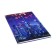 A4 notebook, 100 sheets, sewing, “Night City”, Cardboard 7BC cover, glossy lamination, block 60g/m2