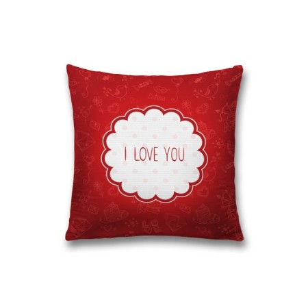 Decorative pillowcase "Feast drawings", on a zipper, size 45x45 cm