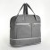 Road bag with lightning, with an increase, a long belt, the color is gray