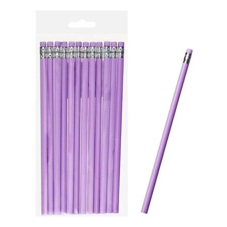 Pencil Chernographic Calligrata, HB, Eraser, Triangular Corps, Pastel, Lilac