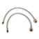 ACCOONA A4566P kitchen mixer, single -leaf, with nut, orange