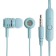 Headphones CB-52, wired, vacuum, microphone, 1 m, jack 3.5 mm, blue