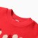 Kit for children (sweatshirt, trousers), red color, height 110 cm
