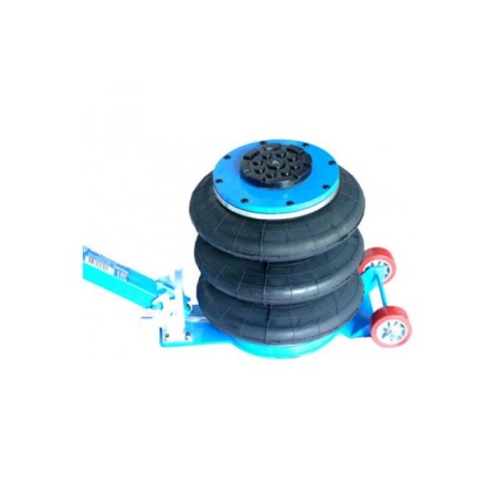 Pneumatic jack AE & T T08103A, 3 t, 3-secto, with a pen, 135-420 mm, support 102 mm-2