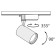 TECHNICAL TR003-1-12W3K-B, LED, 10 W, 118x188 mm, 900 lm, 3000k, black