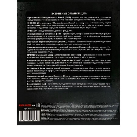 Notebook subject "Magic", 48 sheets in the cage "Social Studies", cover coated cardboard, cold foil, twin varnish, offset block-4