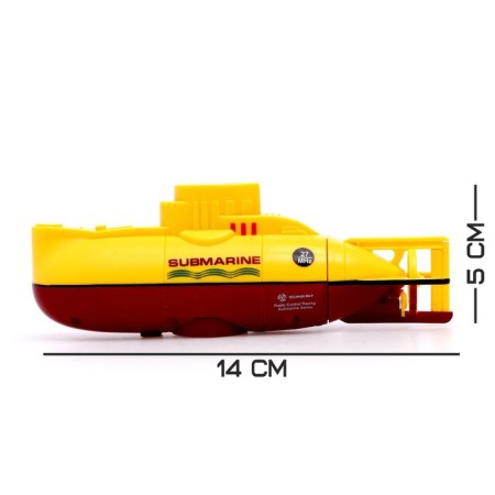 Submarine Radio -controlled “Thunderstorm of the Seas”, light, yellow color-1