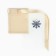 Snowflake's cotton bag, 7 x 9 cm, New Year
