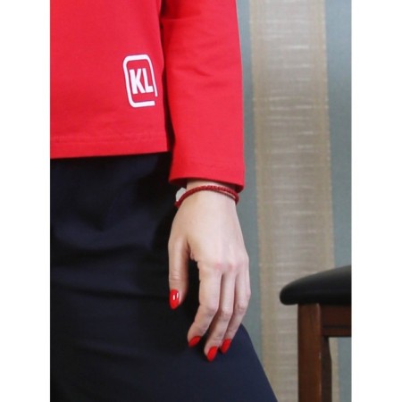 Trouser suit, size 54, red color-5